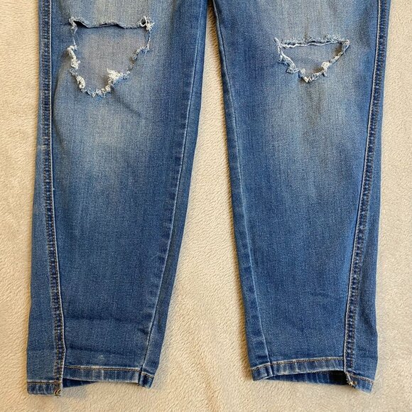 KanCan Womens Jeans 15/31 Distressed Medium Wash Cotton Blend Casual Style - Picture 5 of 16